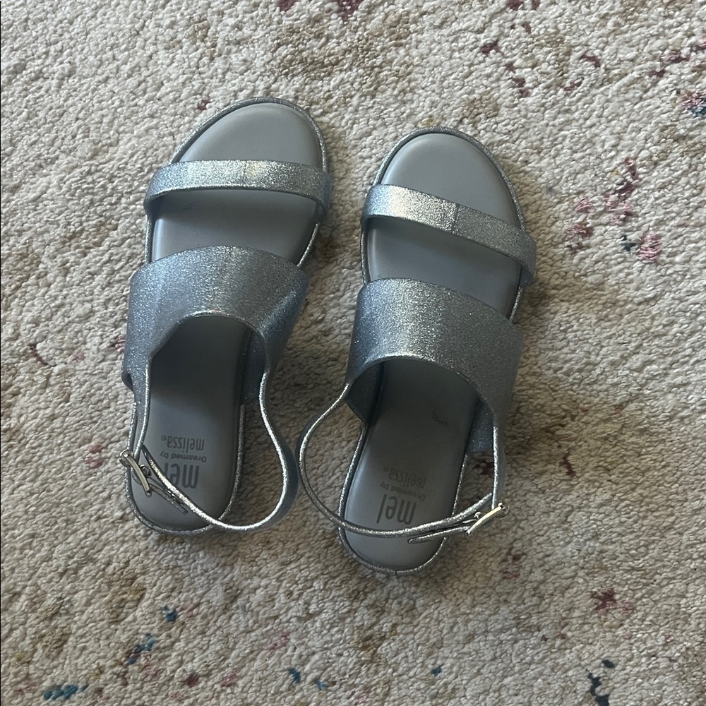 Mini Melisa sandals Size 12 toddlers girls